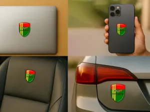 Corvette Stoßsticker Maßgefertigt Racing Robust Anpassbar